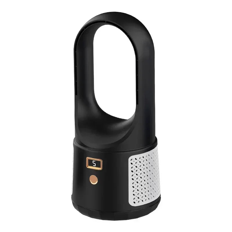 Bladloze Tafelventilator – Stille USB-Ventilator met Oplaadbare Accu