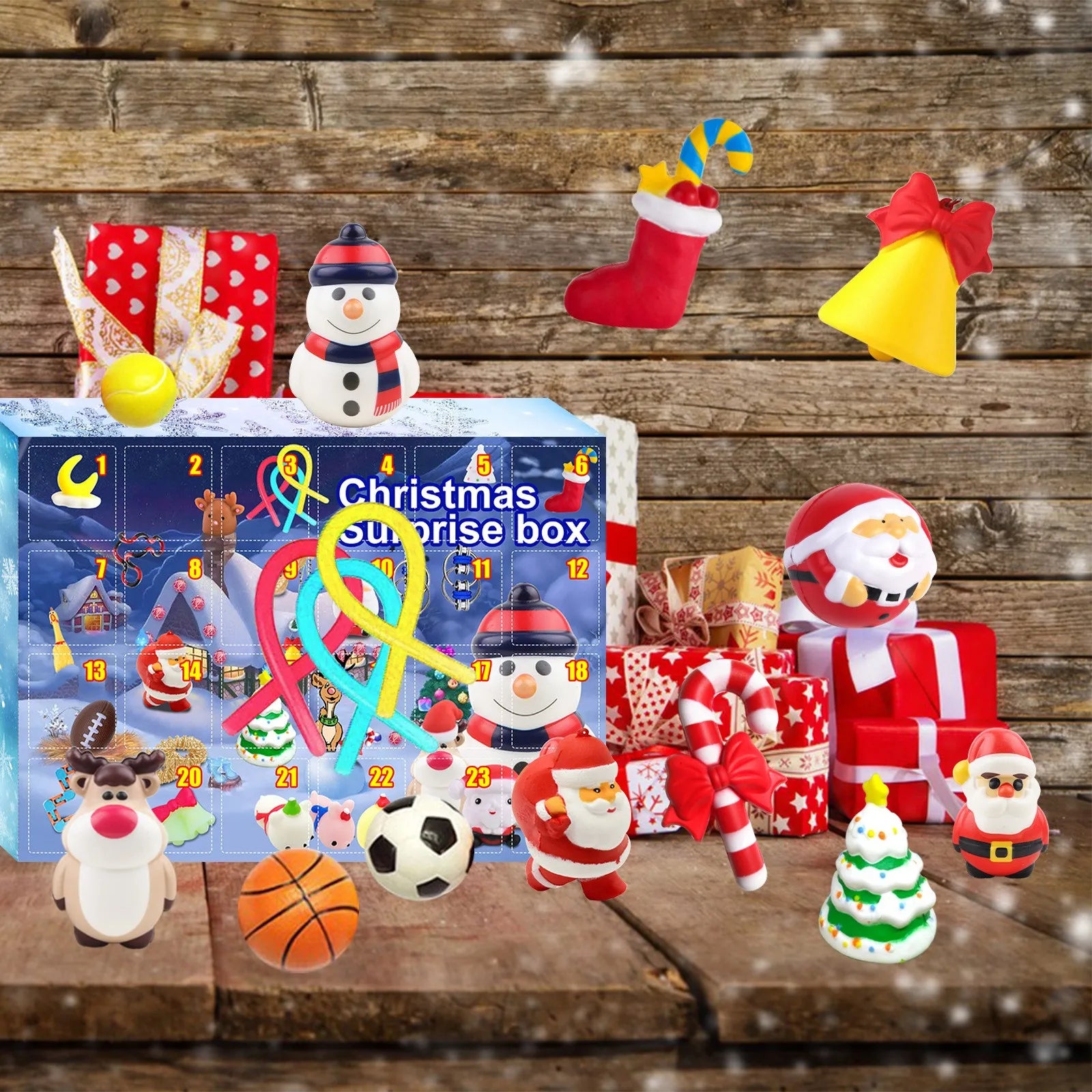 Nordlicht – Adventskalender geschenkbox met dagelijkse verrassingen