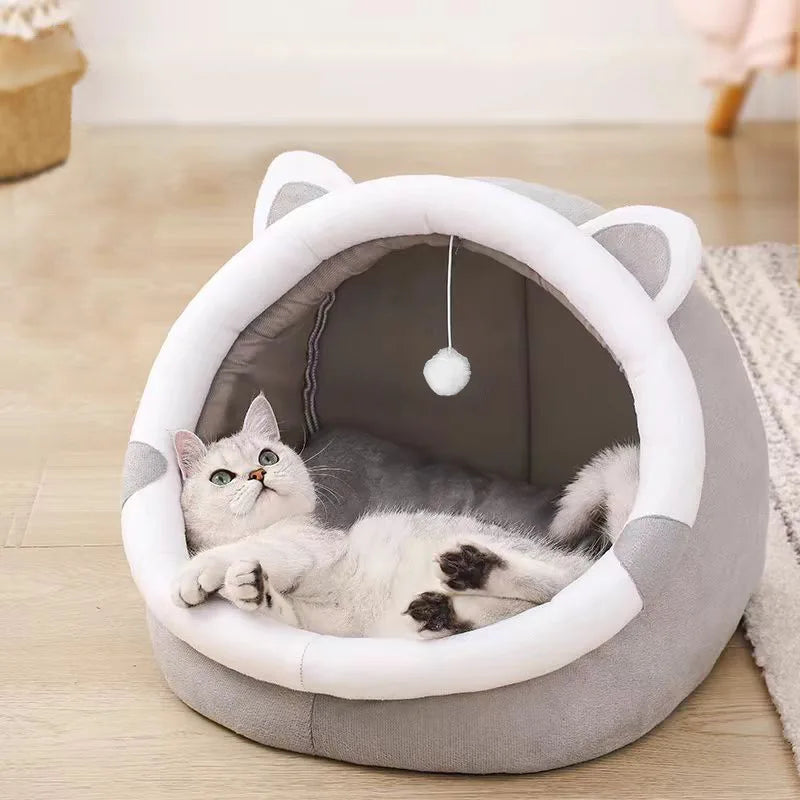 Opvouwbare Kattenhut – Comfortabel Tentbed voor Kat of Kleine Hond
