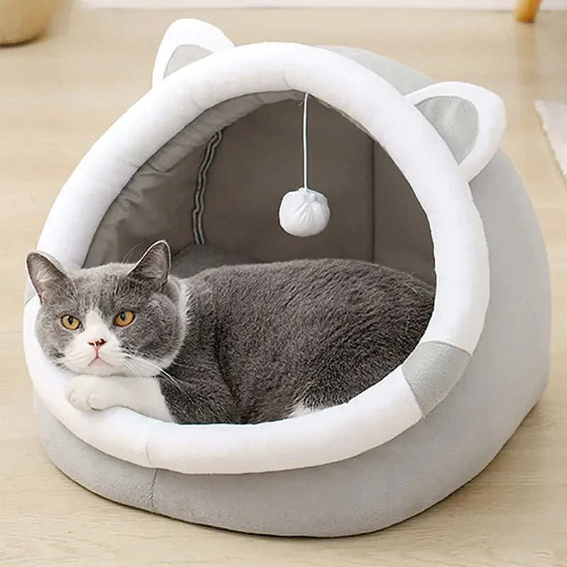 Opvouwbare Kattenhut – Comfortabel Tentbed voor Kat of Kleine Hond