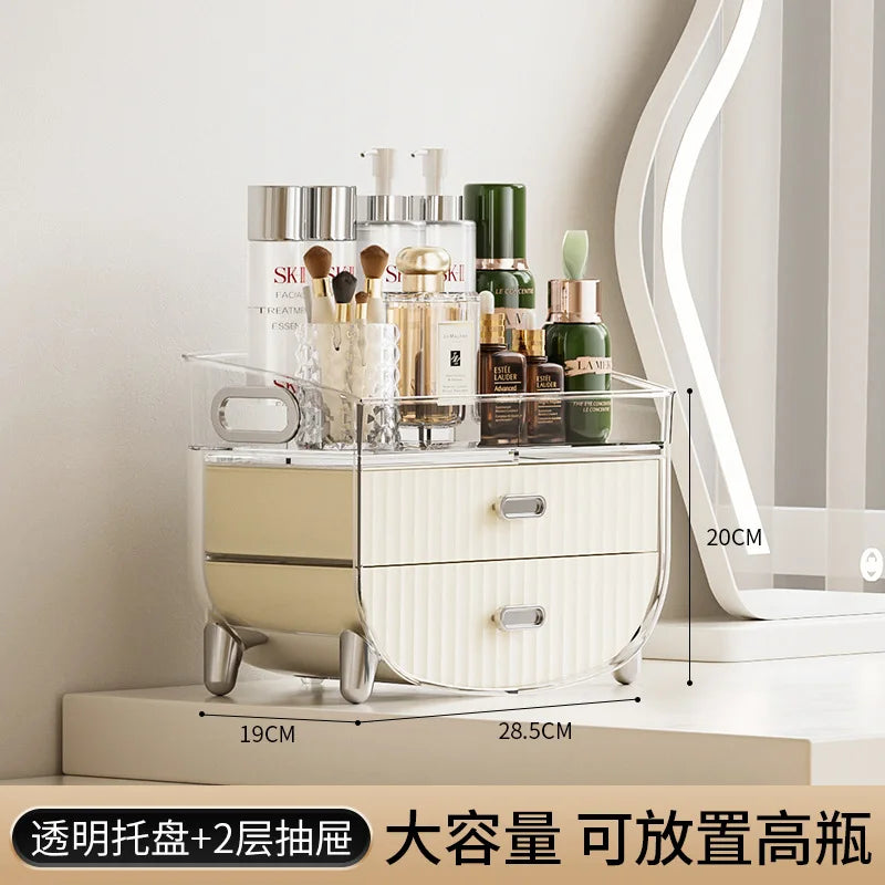 Lade-Type Cosmetica Organizer – Transparante, Stofvrije Opbergdoos