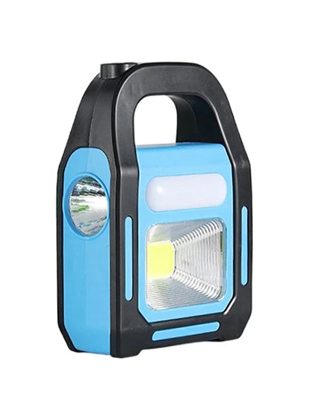 SolarGlow – Oplaadbare kampeerlantaarn met powerbank & zonne-energie