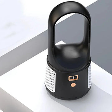 Bladloze Tafelventilator – Stille USB-Ventilator met Oplaadbare Accu