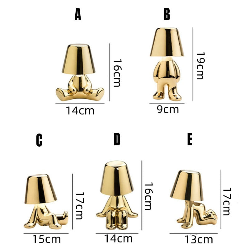 Misterlamp | Stylish Wireless Table Lamp with Warm Light