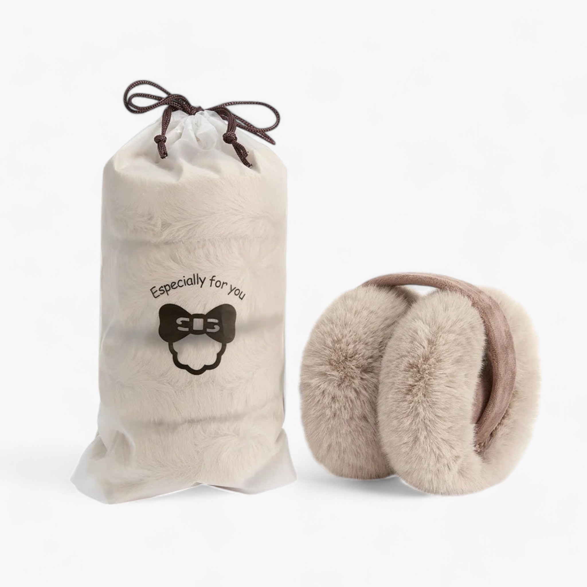Ear Warmers – Soft Faux Fur & Foldable Design for Comfort in Winter