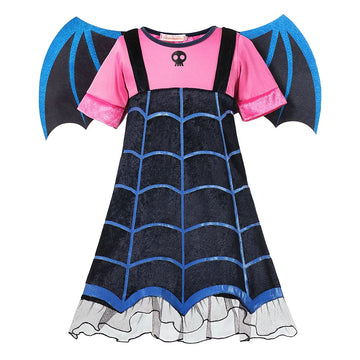 MoonCarnival – Girls clown tutu dress – Halloween costume