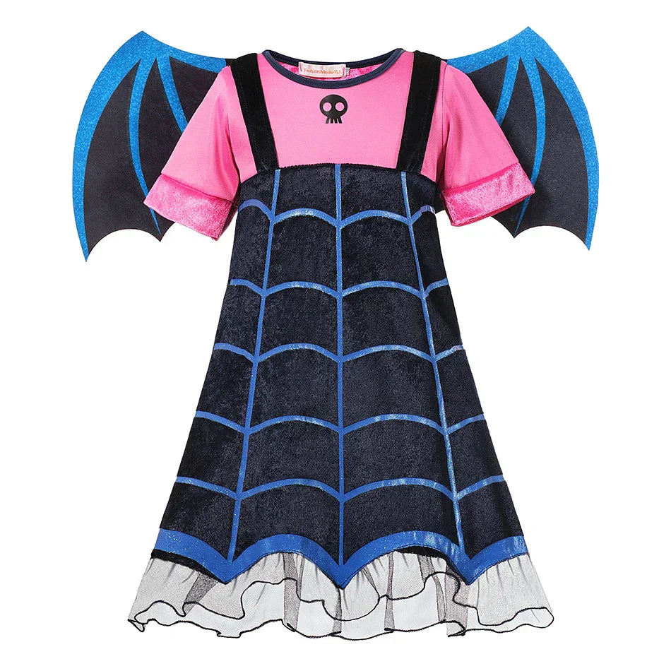 MoonCarnival – Girls clown tutu dress – Halloween costume