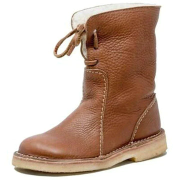 Averra – Botas de invierno para mujer con forro de lana y diseño impermeable