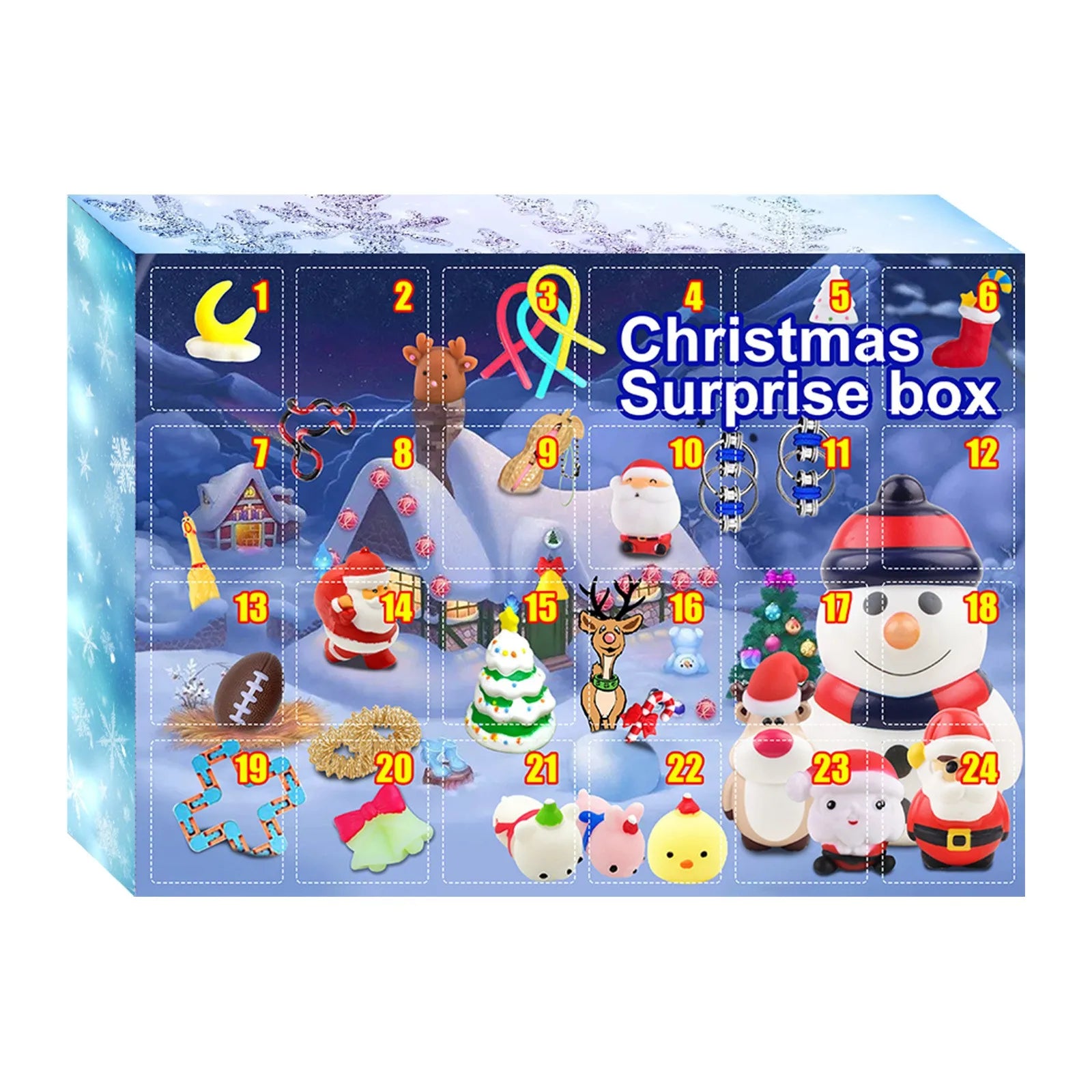 Nordlicht – Adventskalender geschenkbox met dagelijkse verrassingen
