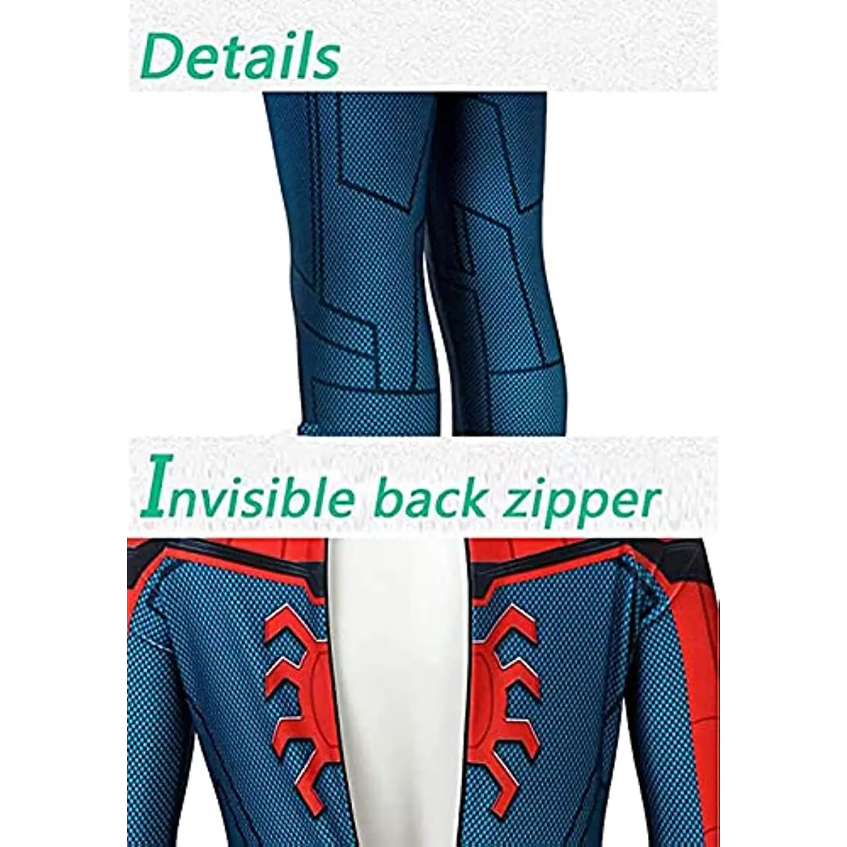 WebStrike – Superhero Costume for Children with Mask, Breathable and Elastic