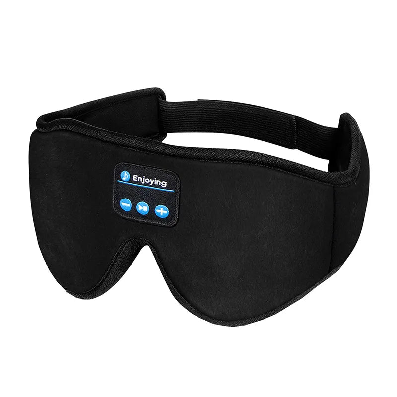 Melzano Slaapmasker 3D Oogmasker HoofdSet Hoofdband