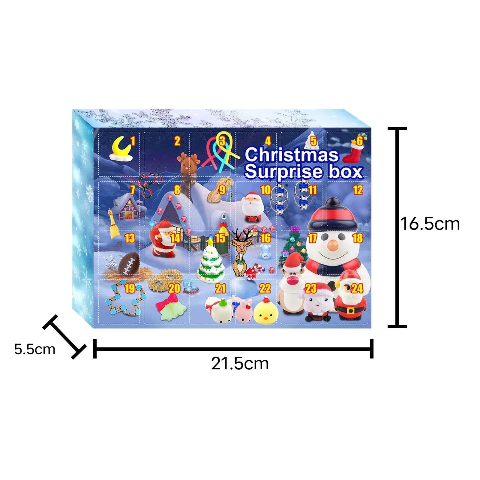 Nordlicht – Adventskalender geschenkbox met dagelijkse verrassingen