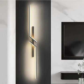 Orvion – Lámpara de pared moderna diseño geométrico – Iluminación decorativa de acento