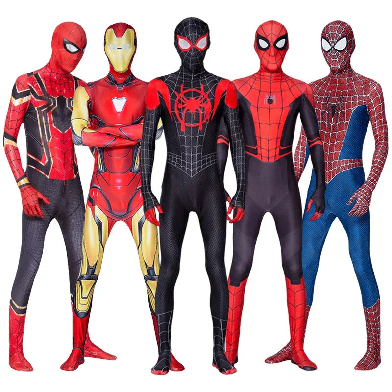 HeroWear – Superhelden Kostuum Stretch Polyester – Kinderen & Tieners