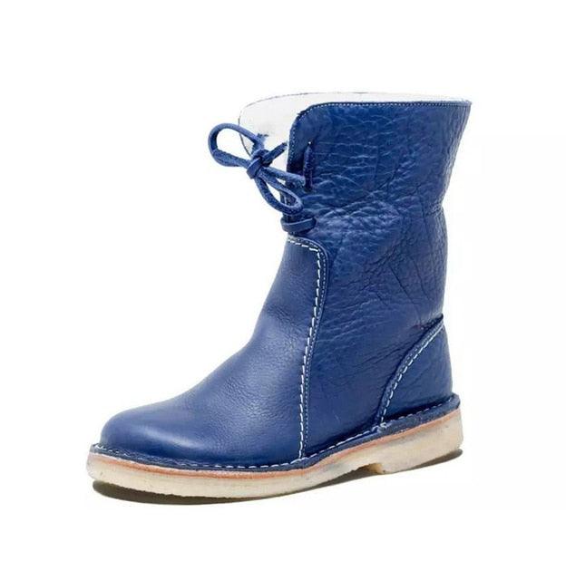 Averra – Botas de invierno para mujer con forro de lana y diseño impermeable