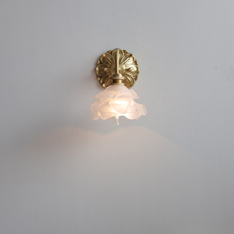 Clarest – Vintage wall lamp frosted glass – Classic design with E27 fitting