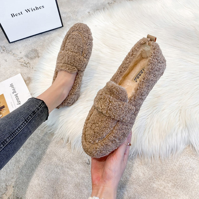 Melzano Lane | Pluche pantoffels schoenen