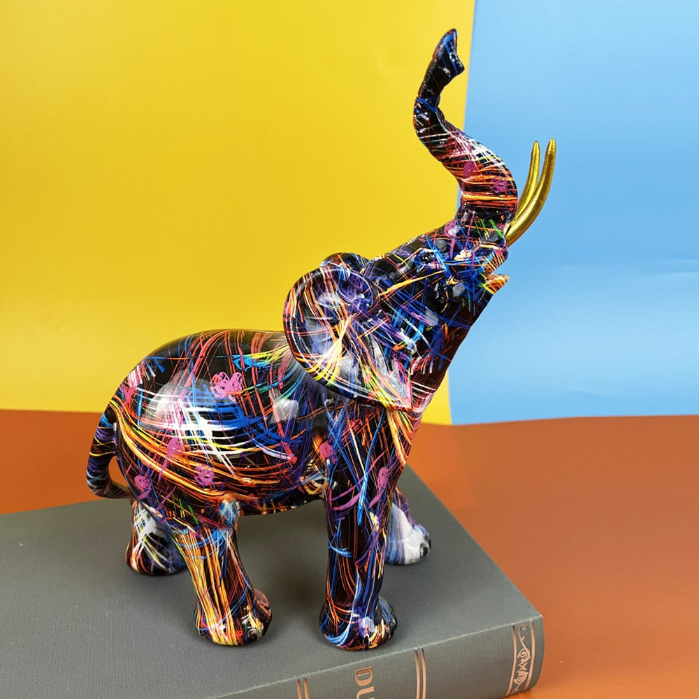 Melzano Olifant Beeldje | Unieke Decoratie