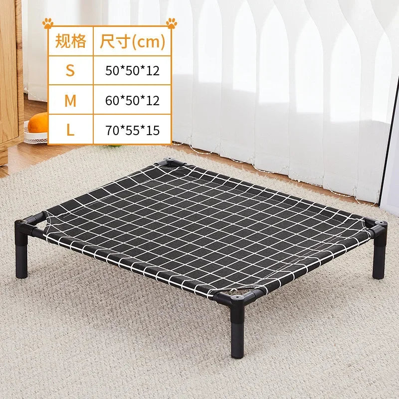 Elevated Foldable Pet Bed – Portable Bed for Cats & Dogs