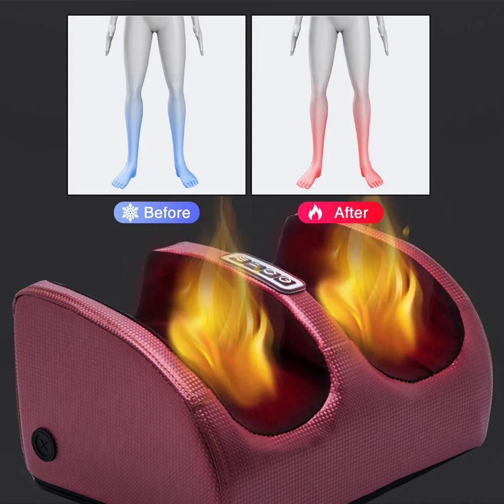 Voetmassageapparaat - Shiatsu massage met warmtefunctie voor ultieme ontspanning