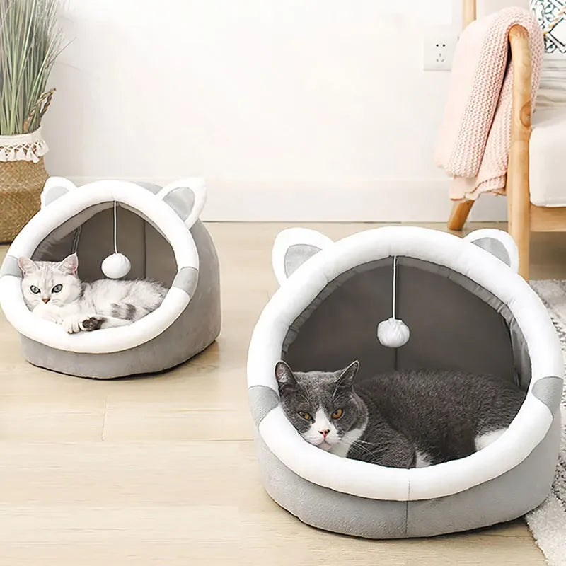 Opvouwbare Kattenhut – Comfortabel Tentbed voor Kat of Kleine Hond