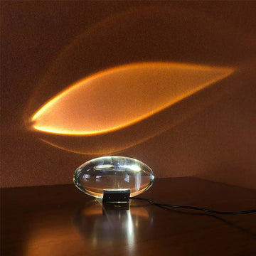 StarGlow Crystal Eye Night Light - Magical Star Projection for Relaxation