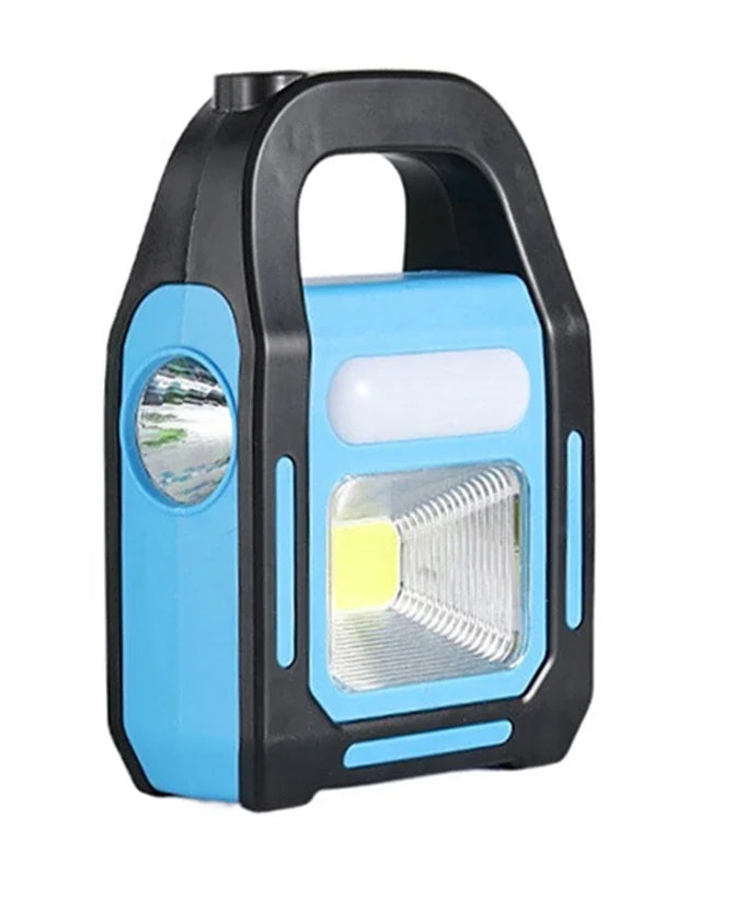 SolarGlow – Oplaadbare kampeerlantaarn met powerbank & zonne-energie