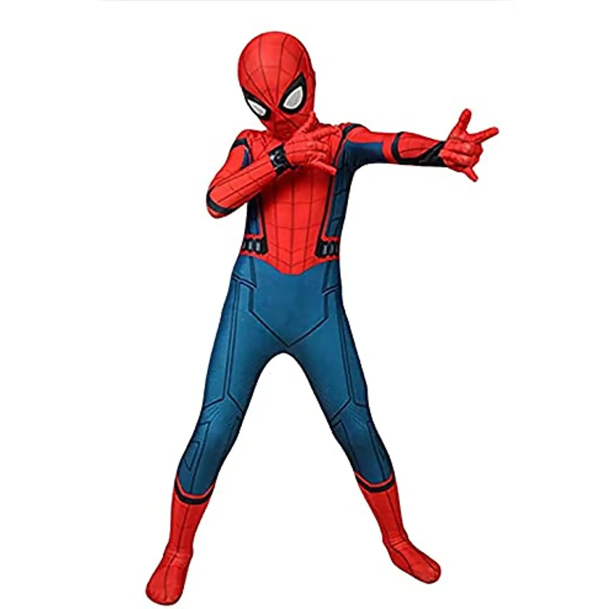 WebStrike – Superhero Costume for Children with Mask, Breathable and Elastic
