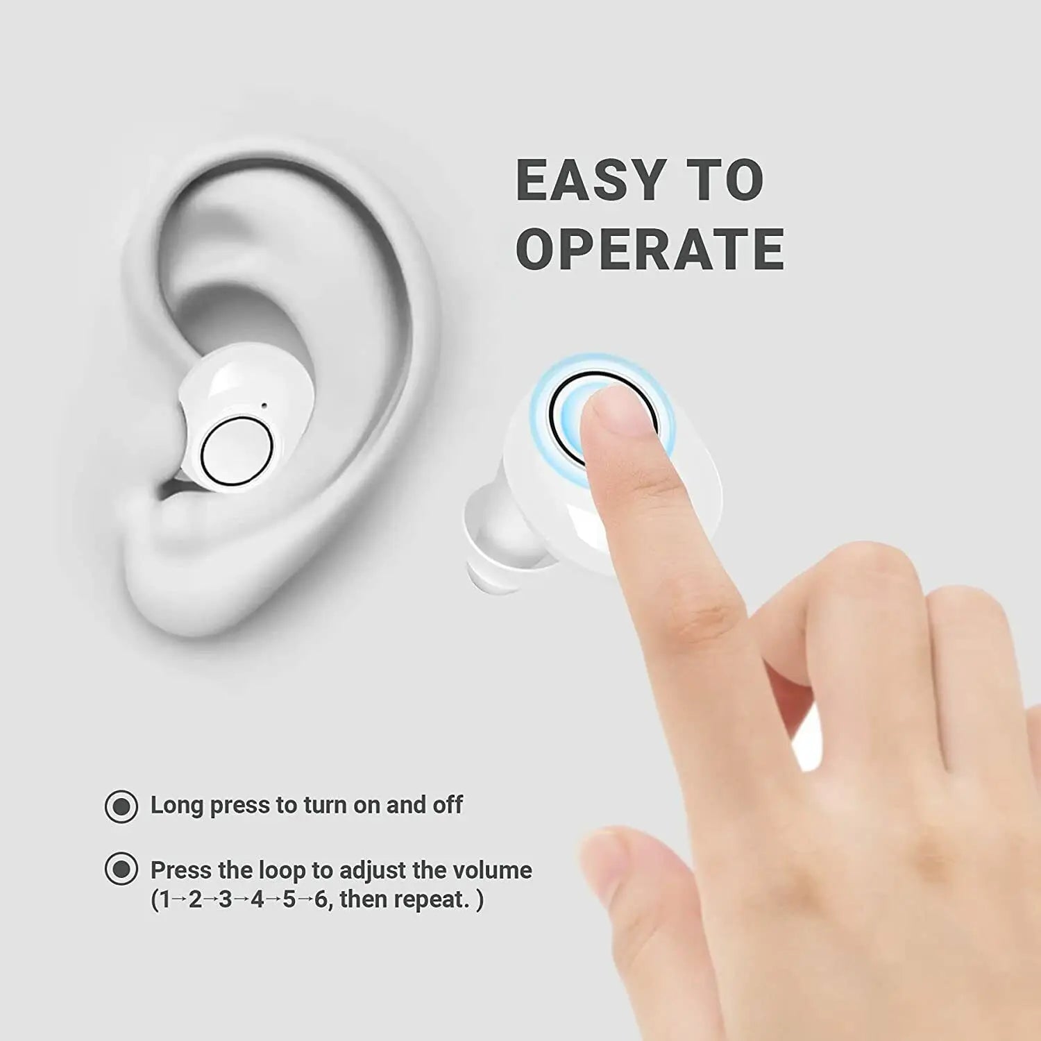 Audionex – Bluetooth-hoortoestel met appbediening – dagelijks gebruik