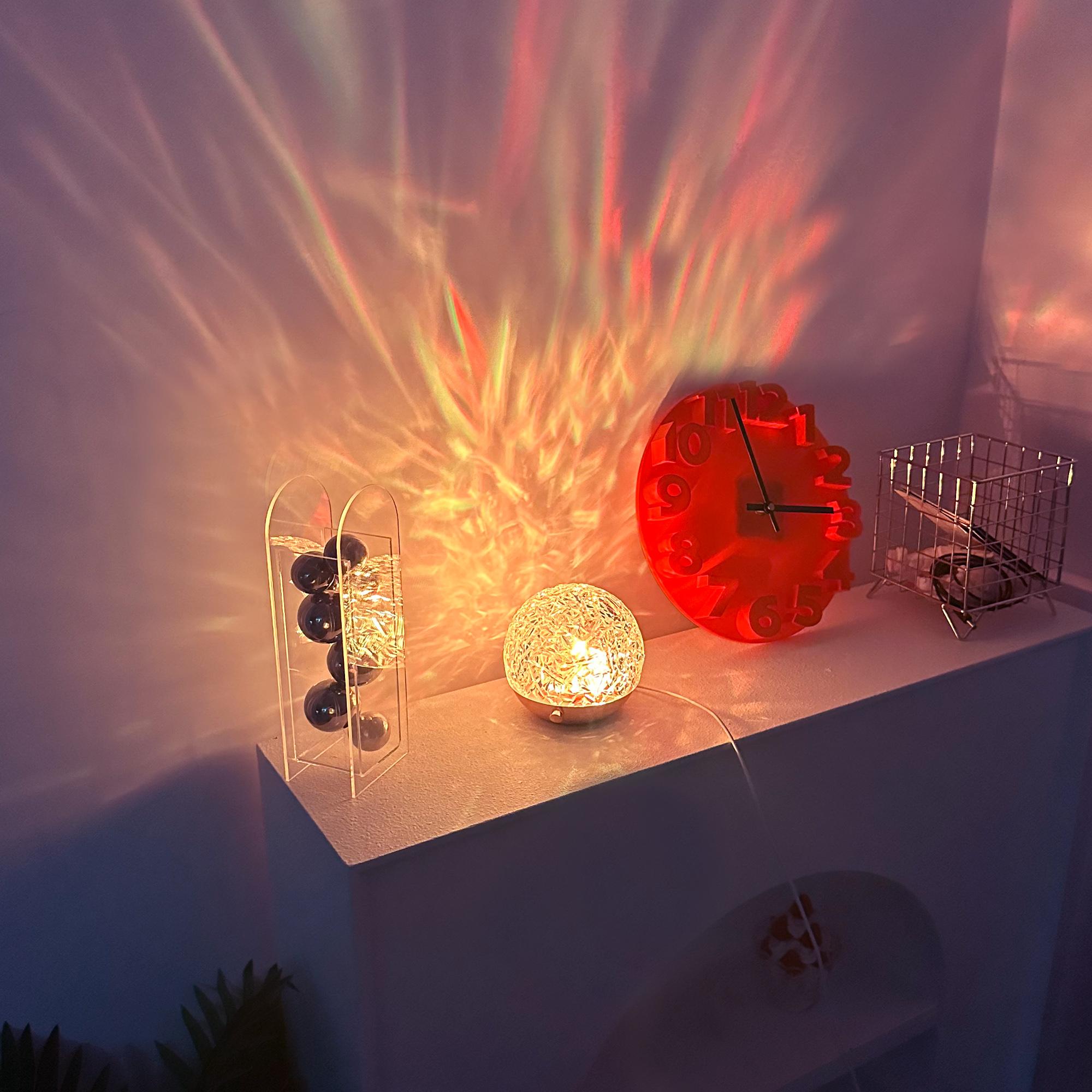 Melzano Crystal Lamp