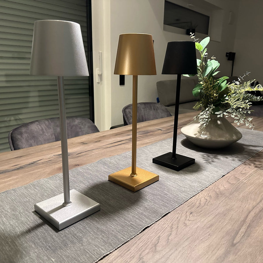 ScandiGlow Draadloze Tafellamp – Sfeervol Licht Zonder Kabels