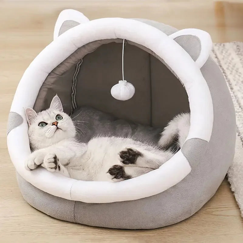 Opvouwbare Kattenhut – Comfortabel Tentbed voor Kat of Kleine Hond