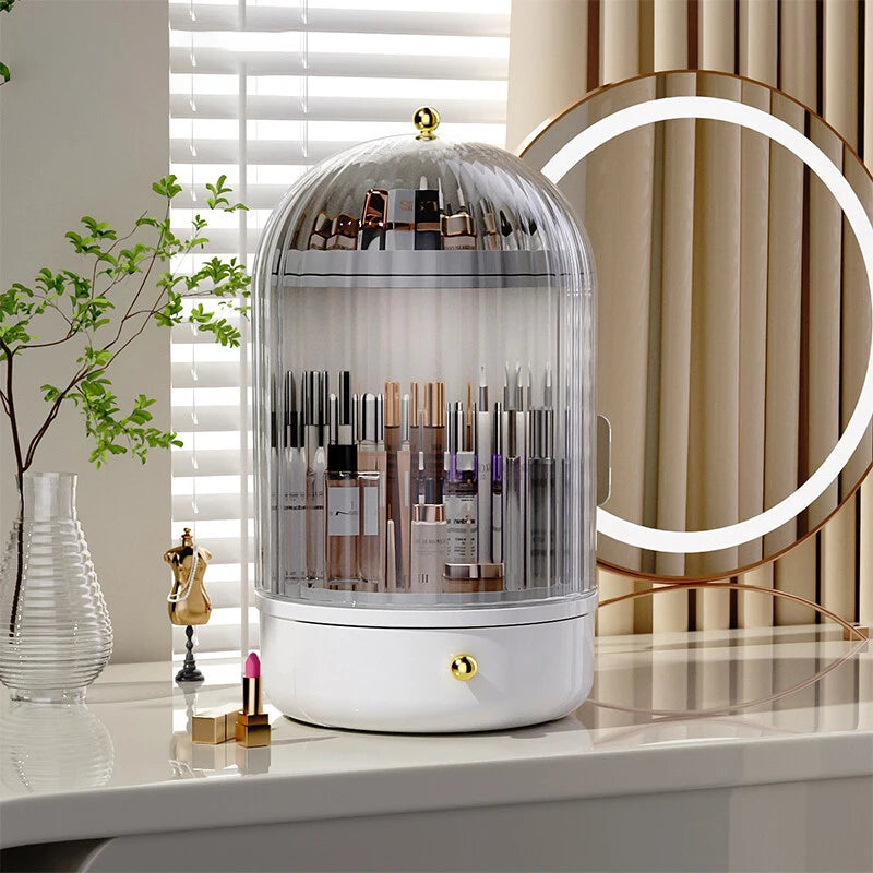 Ginseng Serum Skincare Organizer – 360° Draaibare Make-up Display