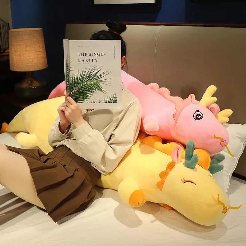 Knuffel Draak Lichaamskussen – Superzacht & 150 cm lang