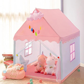 Roze BeerKid Prinsessentent – Kindertent voor Binnen & Buiten