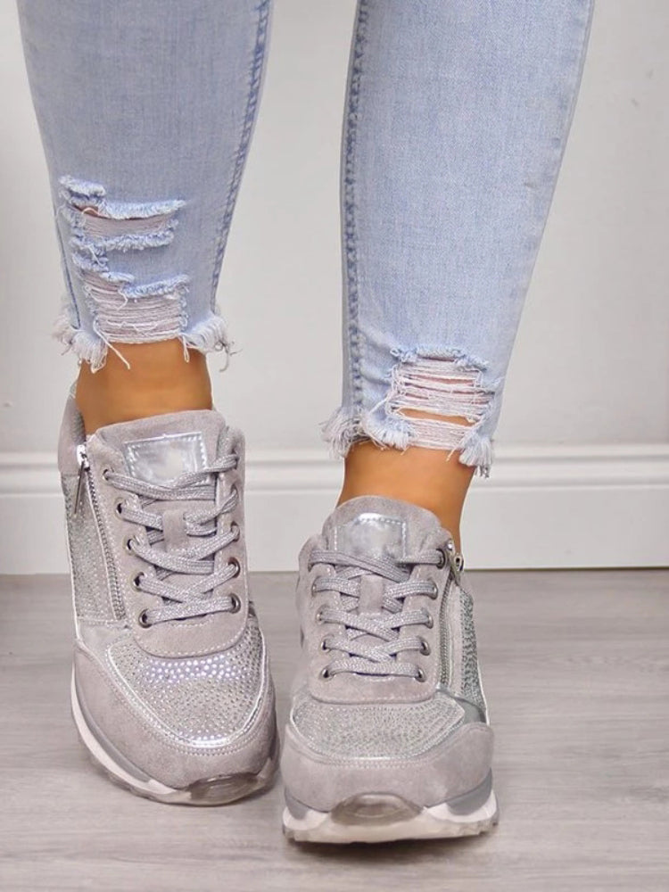 Montira – Zapatos de senderismo para mujer de ante con ajuste ergonómico