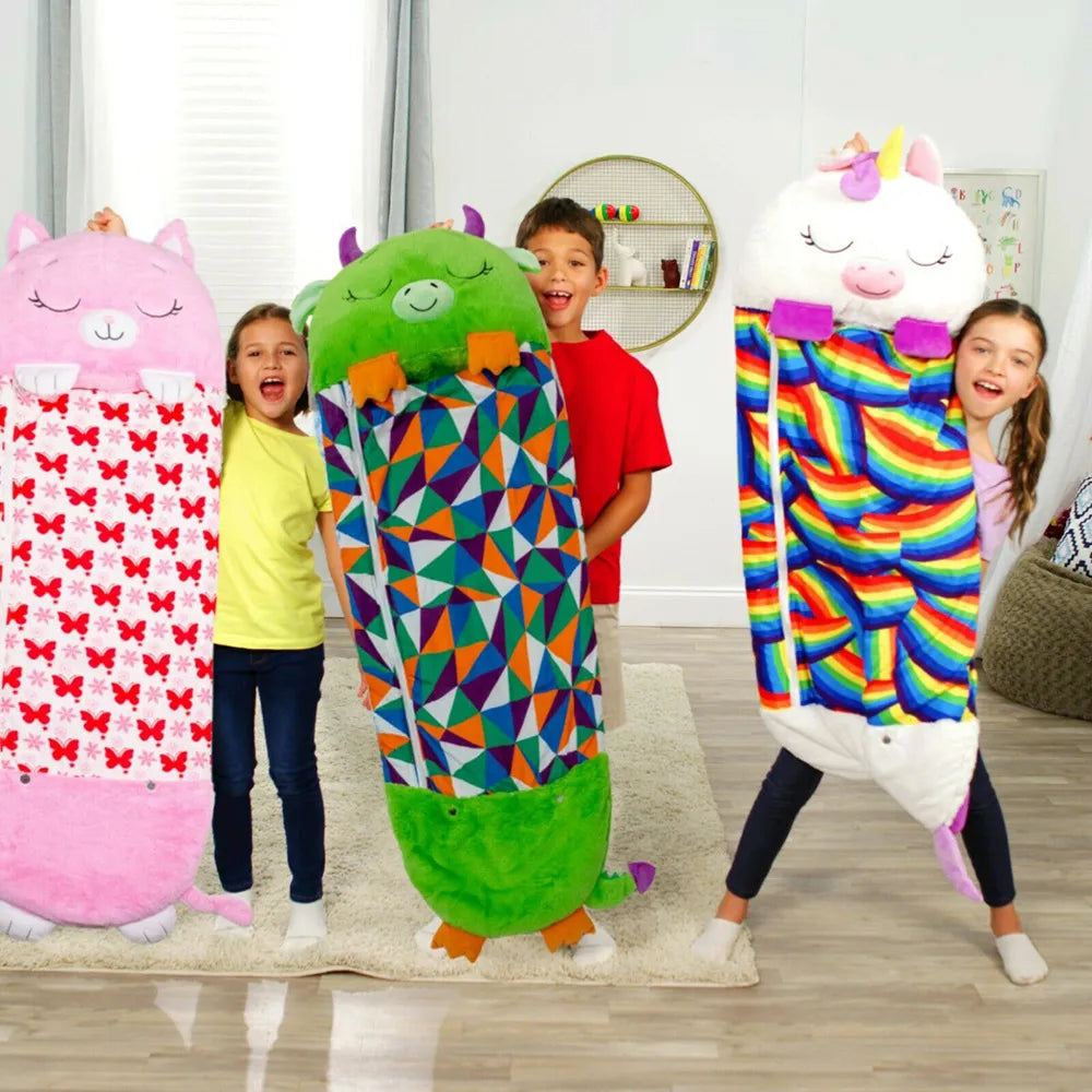 MagicalCuddle 2-in-1 Slaapzak & Knuffeldier – Voor Kinderen 3–8 Jaar