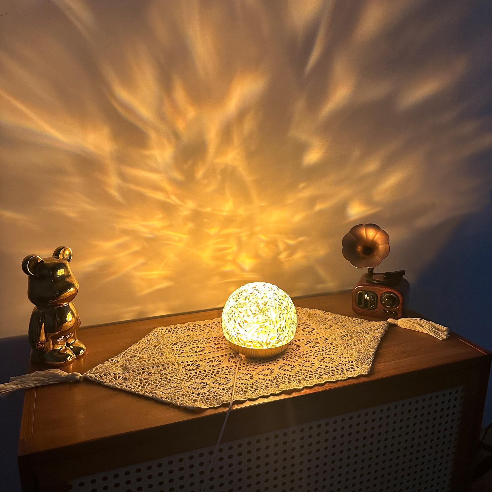 Melzano Crystal Lamp