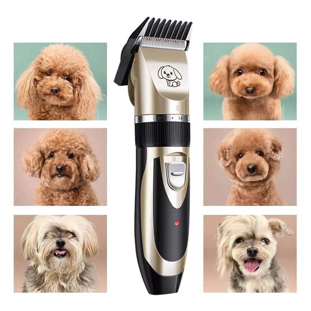 SilentPaws – Draadloze, stille vacht trimmer set – voor honden en huisdieren