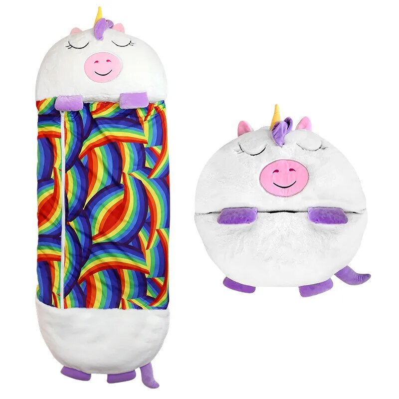 MagicalCuddle 2-in-1 Slaapzak & Knuffeldier – Voor Kinderen 3–8 Jaar