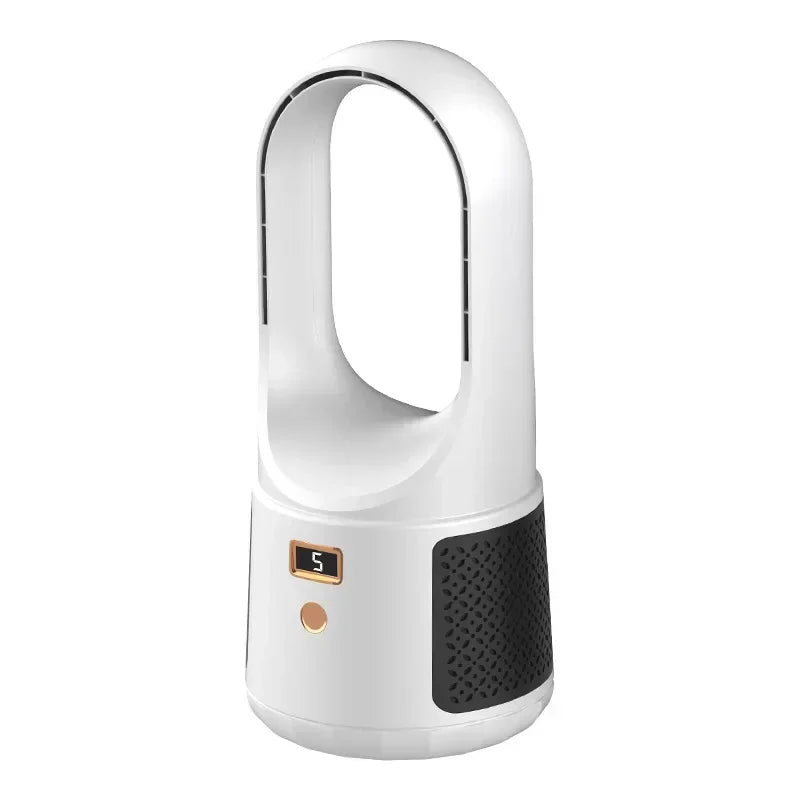 Bladloze Tafelventilator – Stille USB-Ventilator met Oplaadbare Accu
