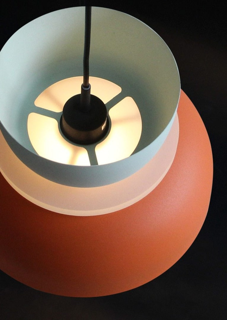 Liora Lights – Halo LED Pendant Lamp with Acrylic Disc, colorful design