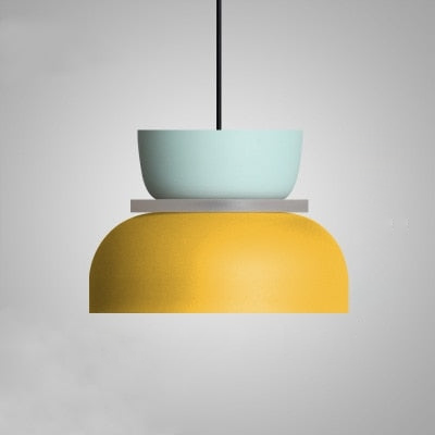 Liora Lights – Halo LED Pendant Lamp with Acrylic Disc, colorful design