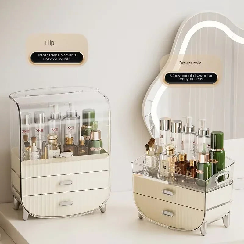 Lade-Type Cosmetica Organizer – Transparante, Stofvrije Opbergdoos