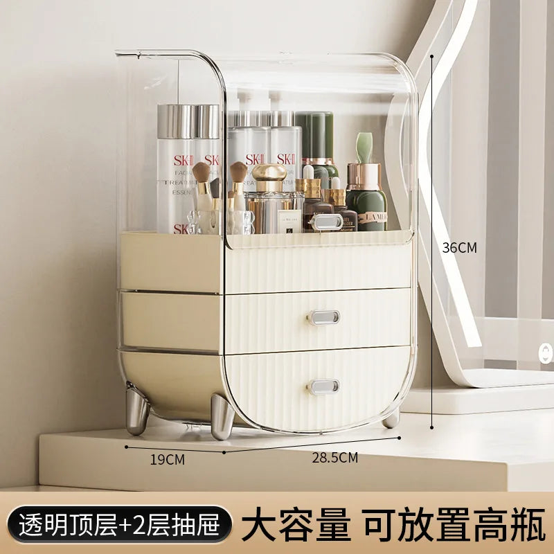 Lade-Type Cosmetica Organizer – Transparante, Stofvrije Opbergdoos