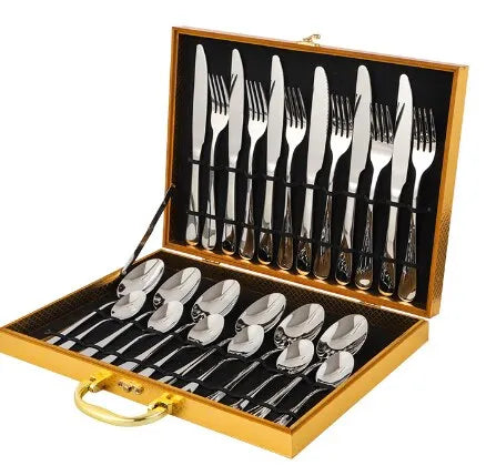 Melzano Gouden Bestek Set