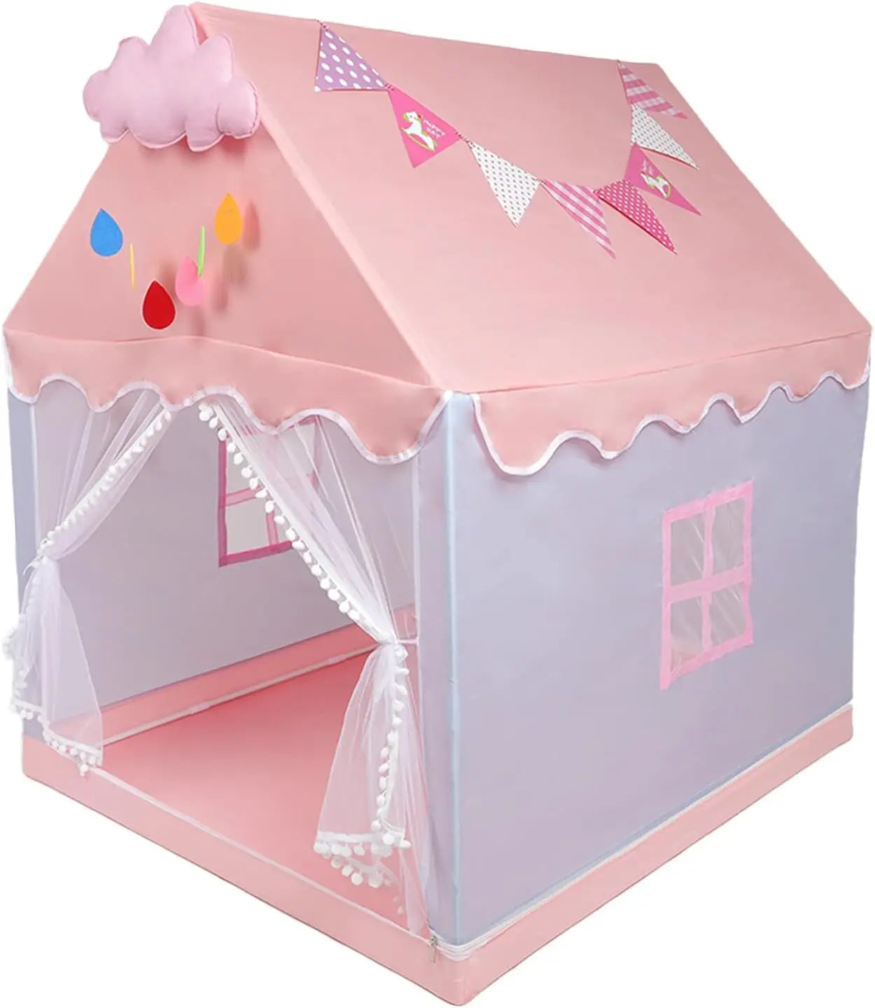Roze BeerKid Prinsessentent – Kindertent voor Binnen & Buiten