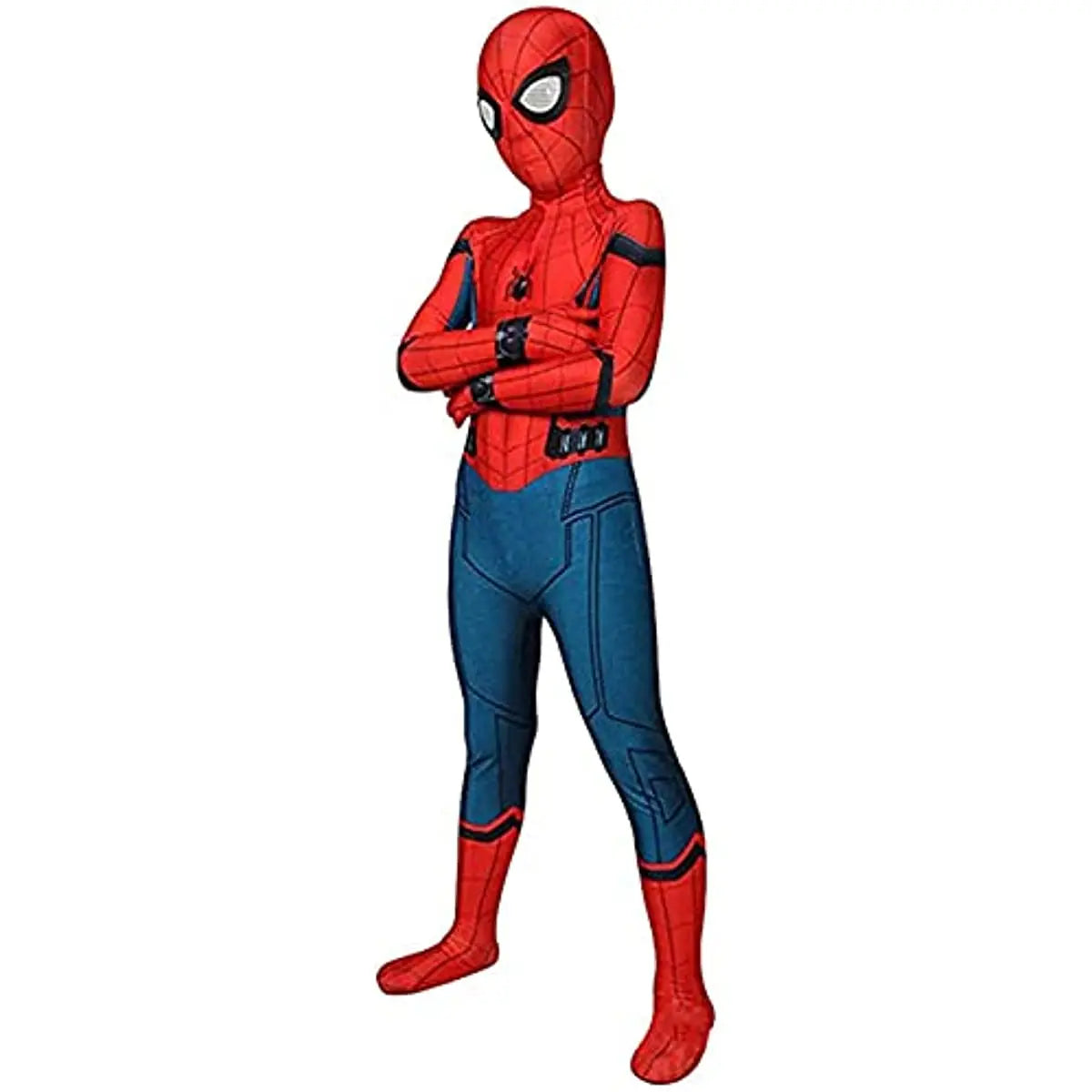 WebStrike – Superhero Costume for Children with Mask, Breathable and Elastic