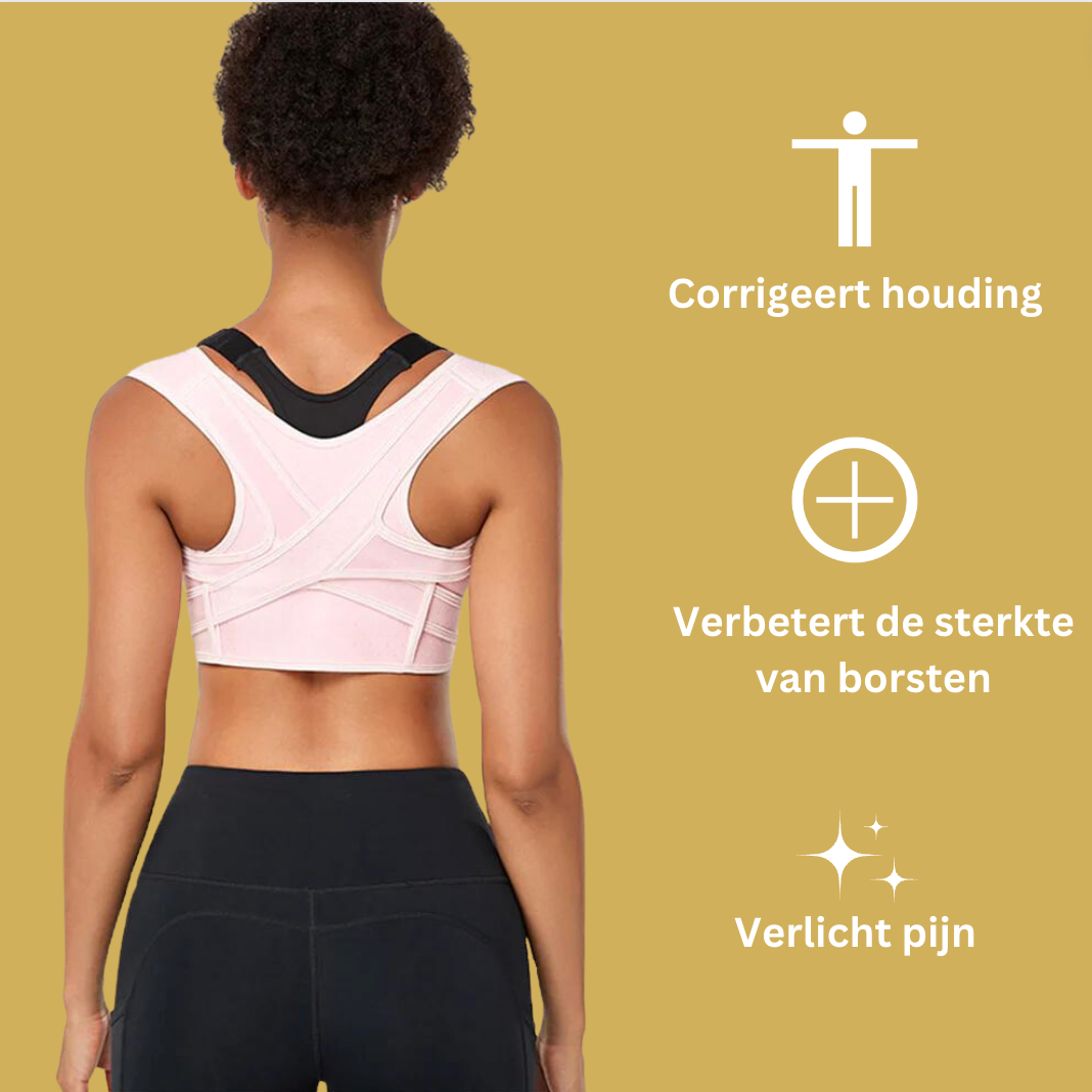 Alignix – Houdingscorrector – Comfortabel & onzichtbaar onder kleding