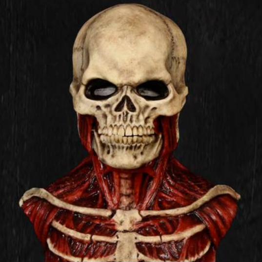 Scary Skull Mask - Griezelig Schedelmasker voor Angstaanjagende Halloween